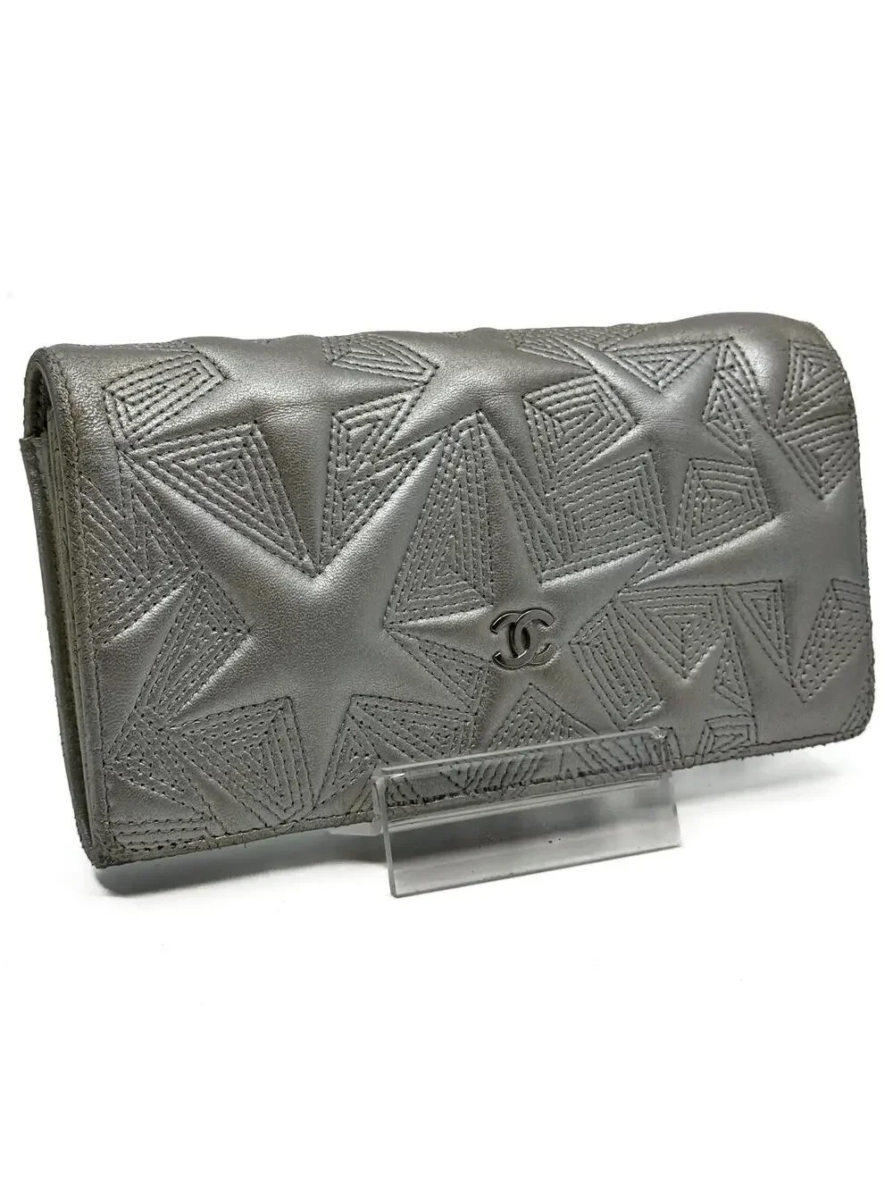 Chanel Star Emboss Geometric Flap #284551C59B